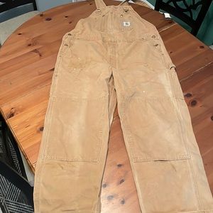 Carhartt bib overalls 46x30